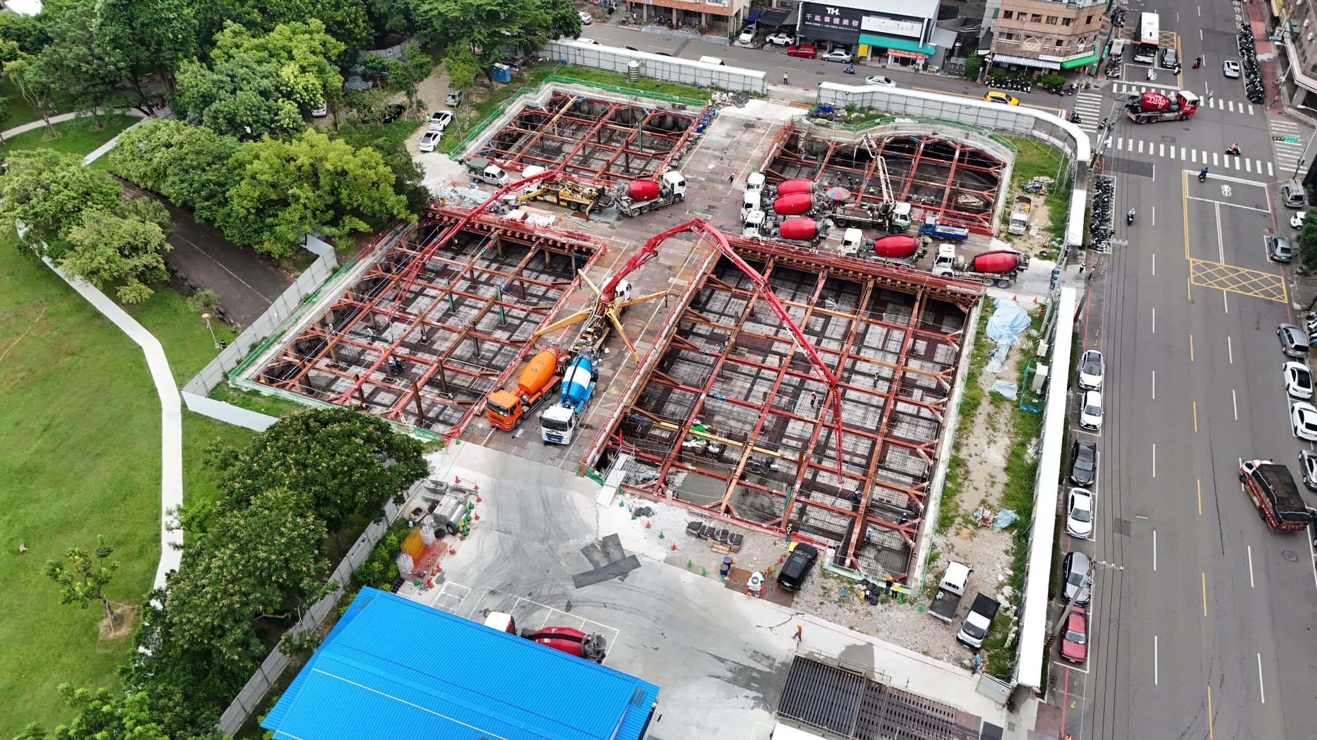 臺中市北屯區敦化公園地下停車場新建工程